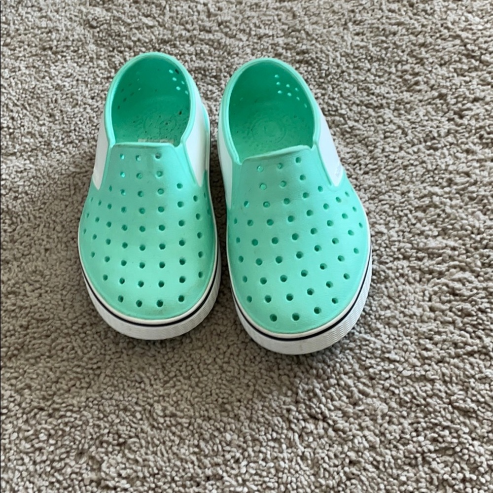 Native water shoes size 10